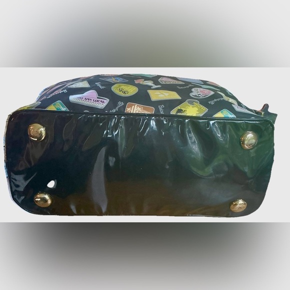 🎀 Betseyville Betsey Johnson Travel Tote Weekender | Y2K Retro Print Duffel - Picture 8 of 8
